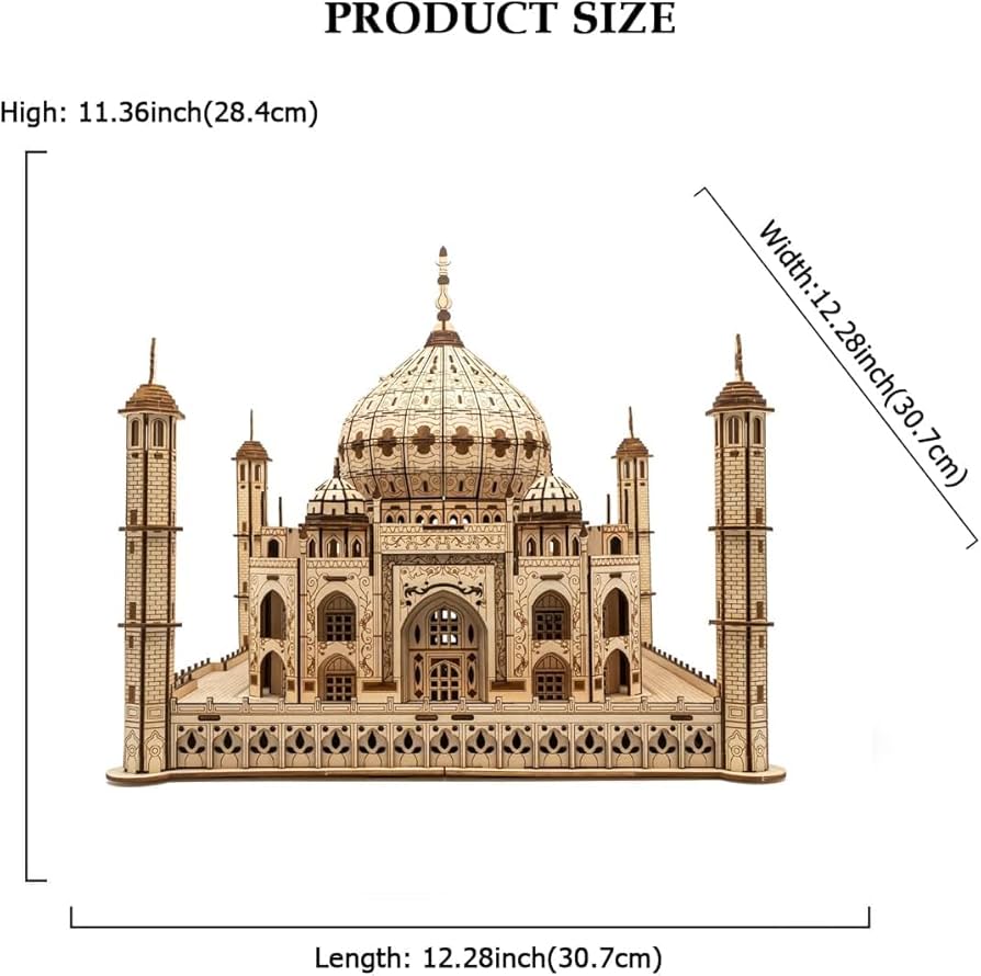 Amazon | SILK ROAD 3D立体パズル DIY 木製パズル タージマハル